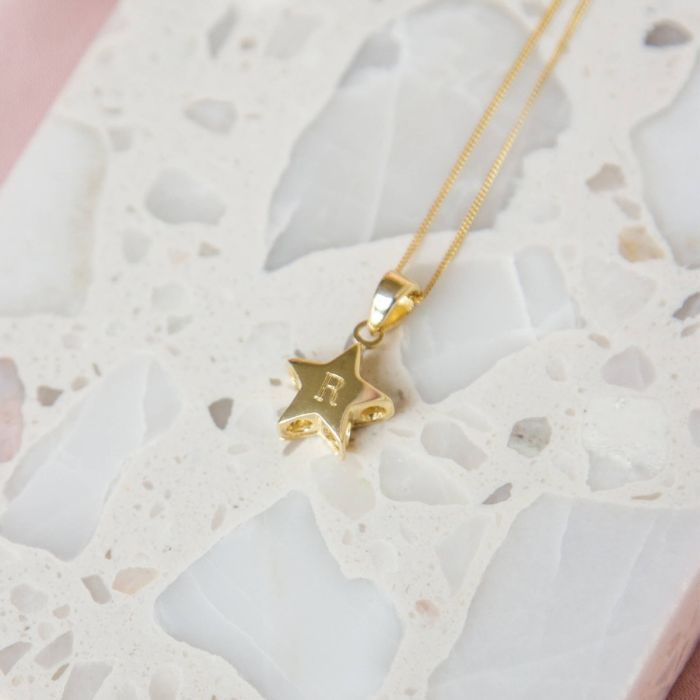 Elements Gold Small Star Pendant
