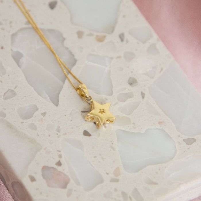 Elements Gold Small Star Pendant