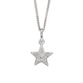 Beginnings Pave Set Star Pendant with Cubic Zirconia
