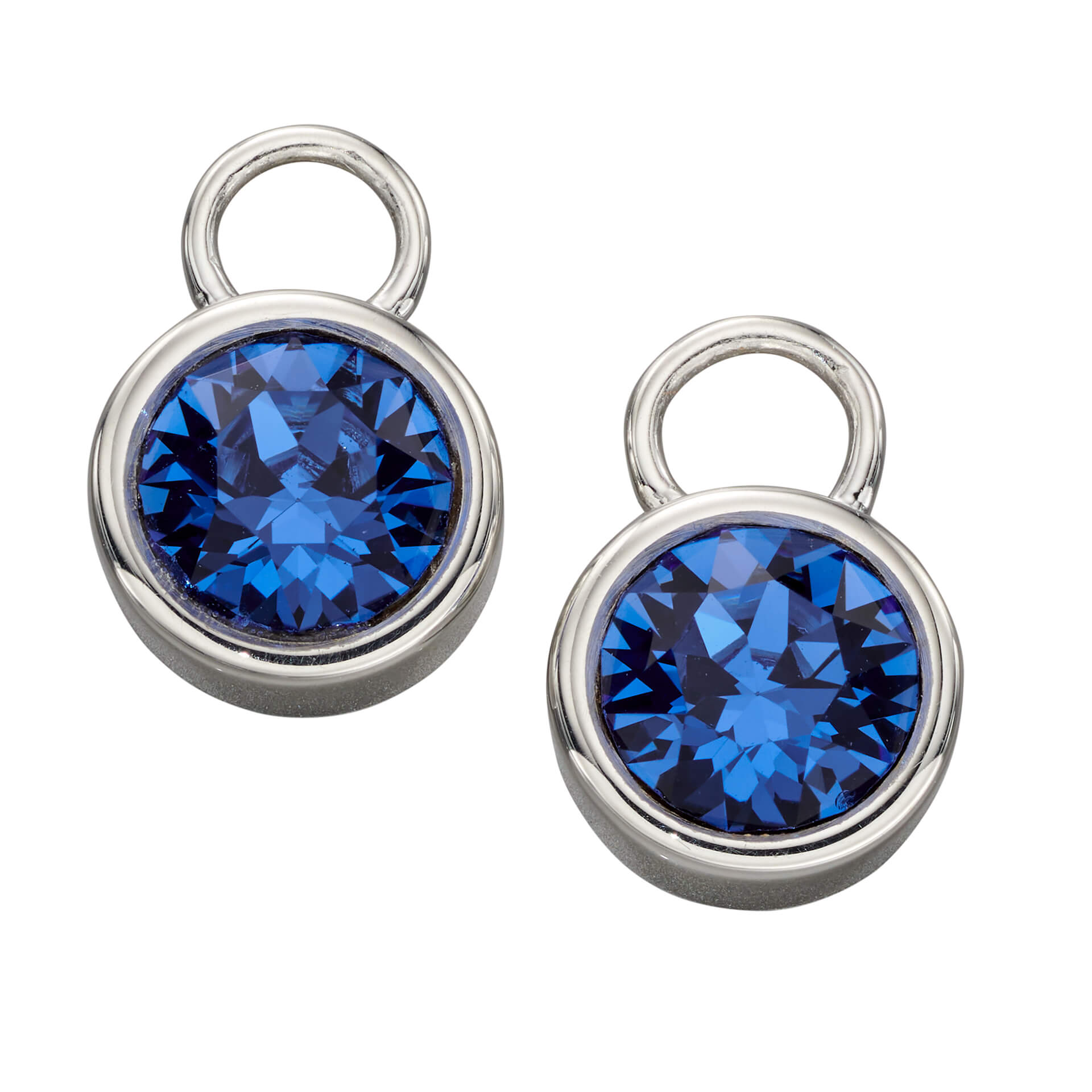 Beginnings Crystal Birthstone Hoop Earring Charms