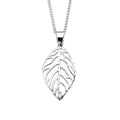 Beginnings Cut Out Leaf Pendant