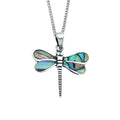 Beginnings Dragonfly Paua Shell Pendant