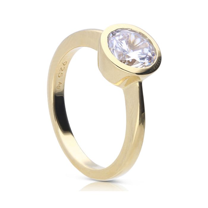 Diamonfire Bezel Carat Ring