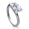 Diamonfire Graduating Stone Wrap Ring