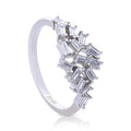Diamonfire Multi Baguette Scatter Ring