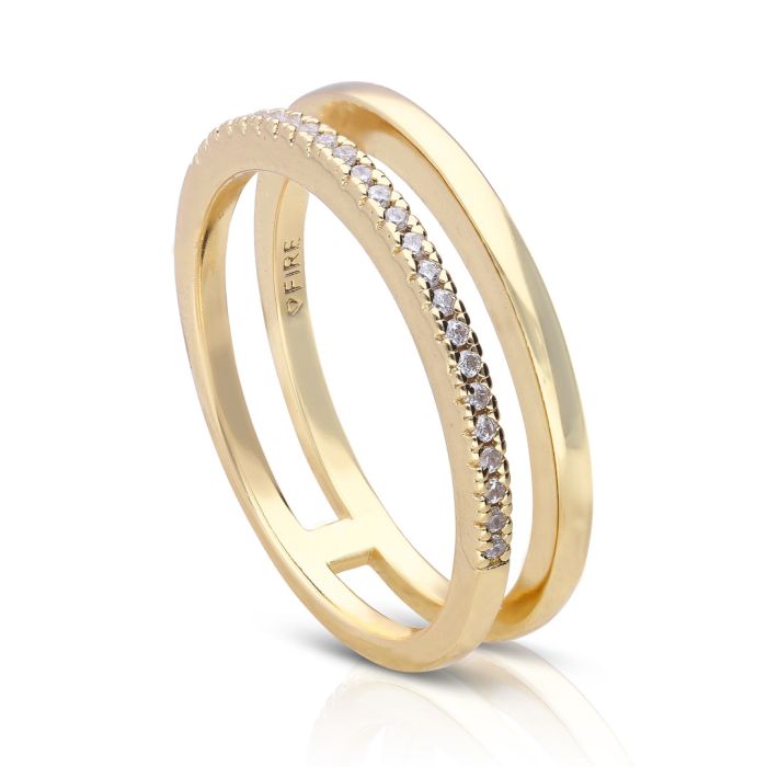 Diamonfire Double Ring