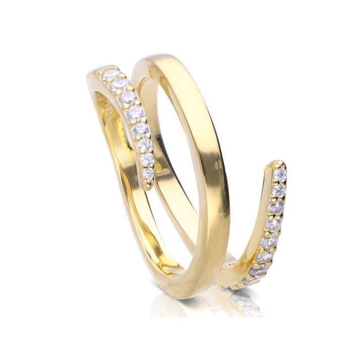 Diamonfire Wrap Around Ring