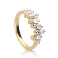 Diamonfire Multi Baguette Stone Ring