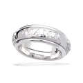 Diamonfire Mama Textured Spinner Ring