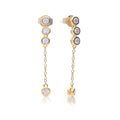 Diamonfire Drop Chain Earrings