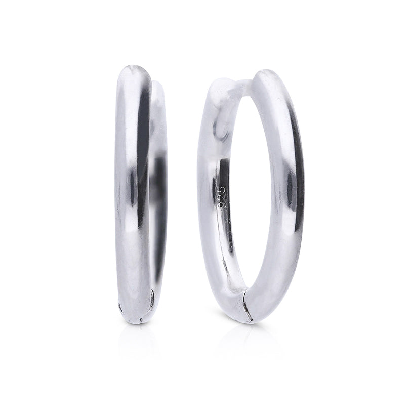 Diamonfire Plain Hoop Earrings
