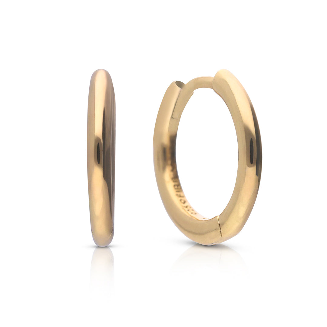 Diamonfire Plain Hoop Earrings
