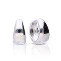 Diamonfire Plain Tapered Hoop Earrings
