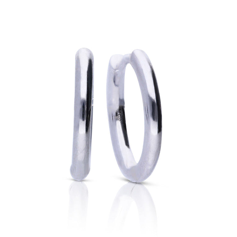 Diamonfire Plain Hoop Earrings