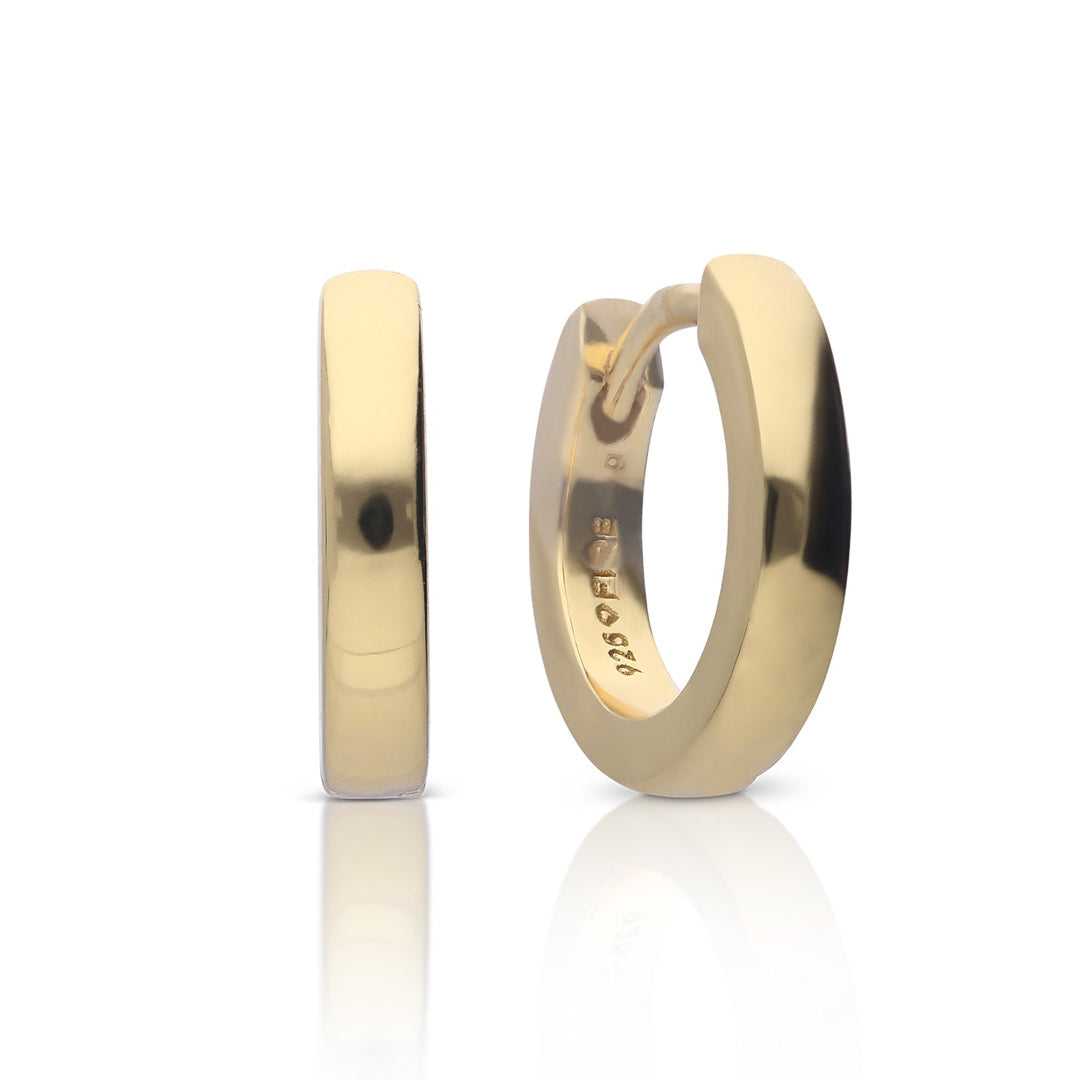 Diamonfire Plain Hoop Earrings