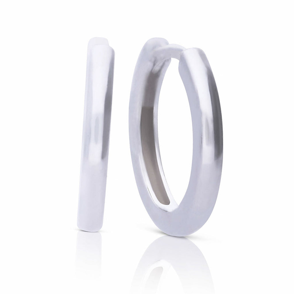 Diamonfire Plain Hoop Earrings
