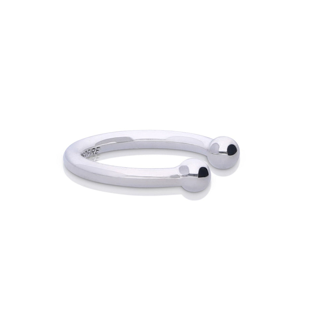 Diamonfire Plain Ball Ear Cuff