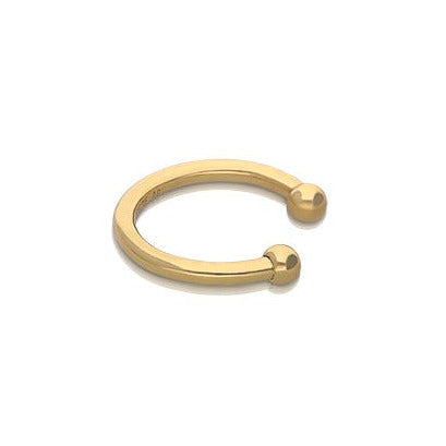 Diamonfire Plain Ball Ear Cuff