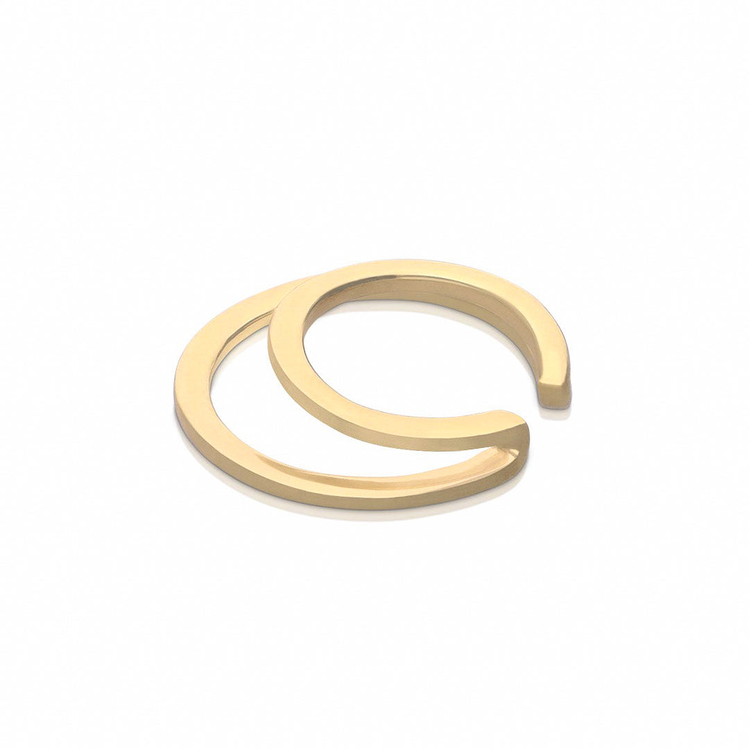 Diamonfire Plain Double Ear Cuff