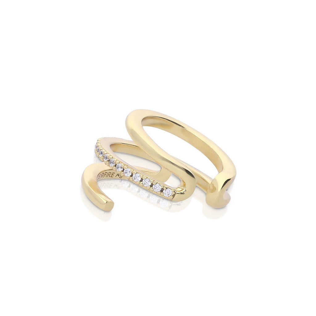 Diamonfire Ear Cuff with Cubic Zirconia