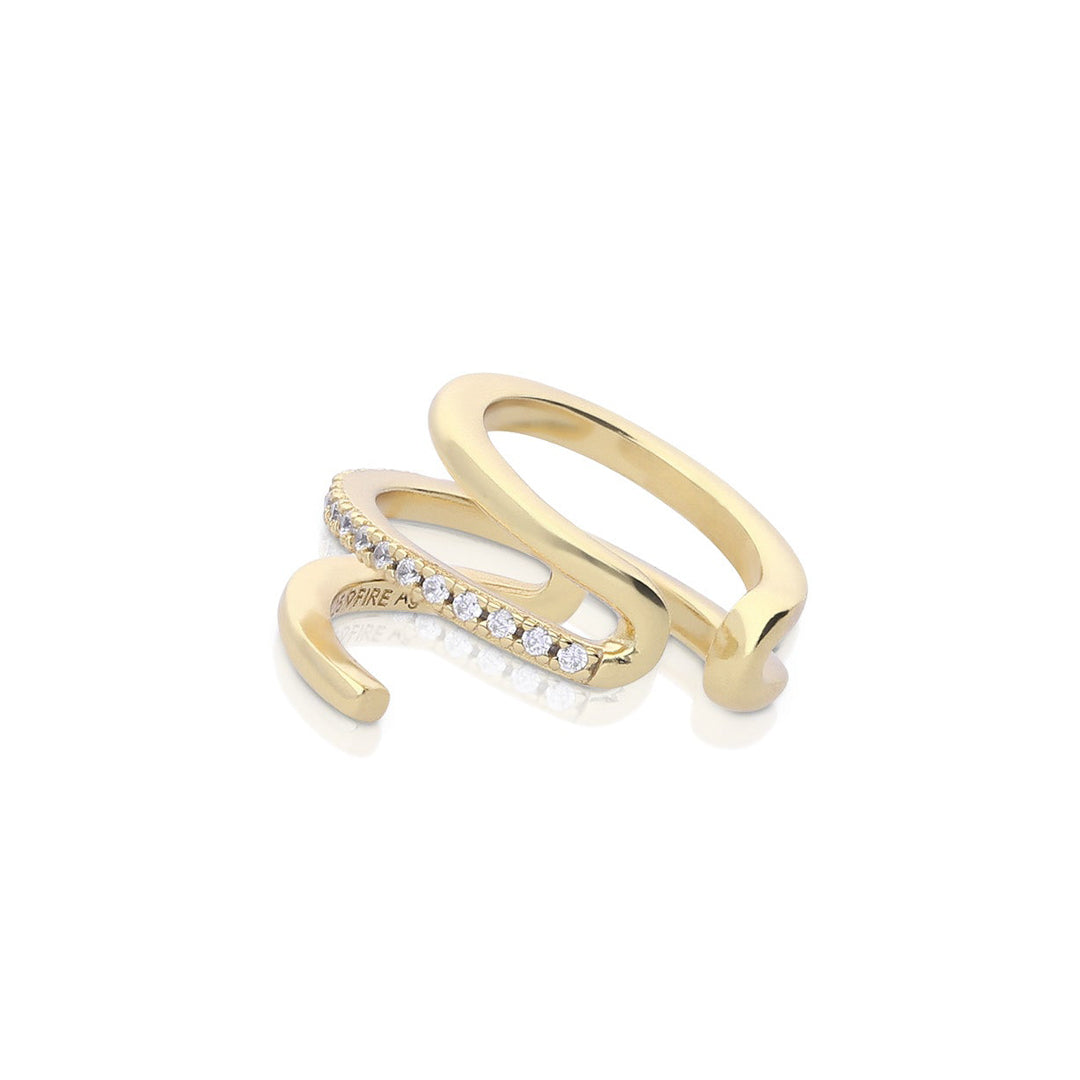 Diamonfire Ear Cuff with Cubic Zirconia