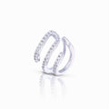Diamonfire Pave Set Ear Cuff