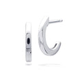 Diamonfire Plain 3/4 Hoop Earrings