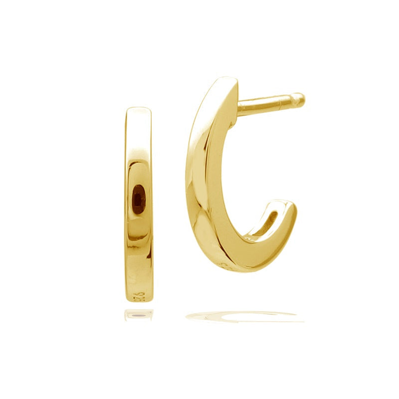 Diamonfire Plain 3/4 Hoop Earrings