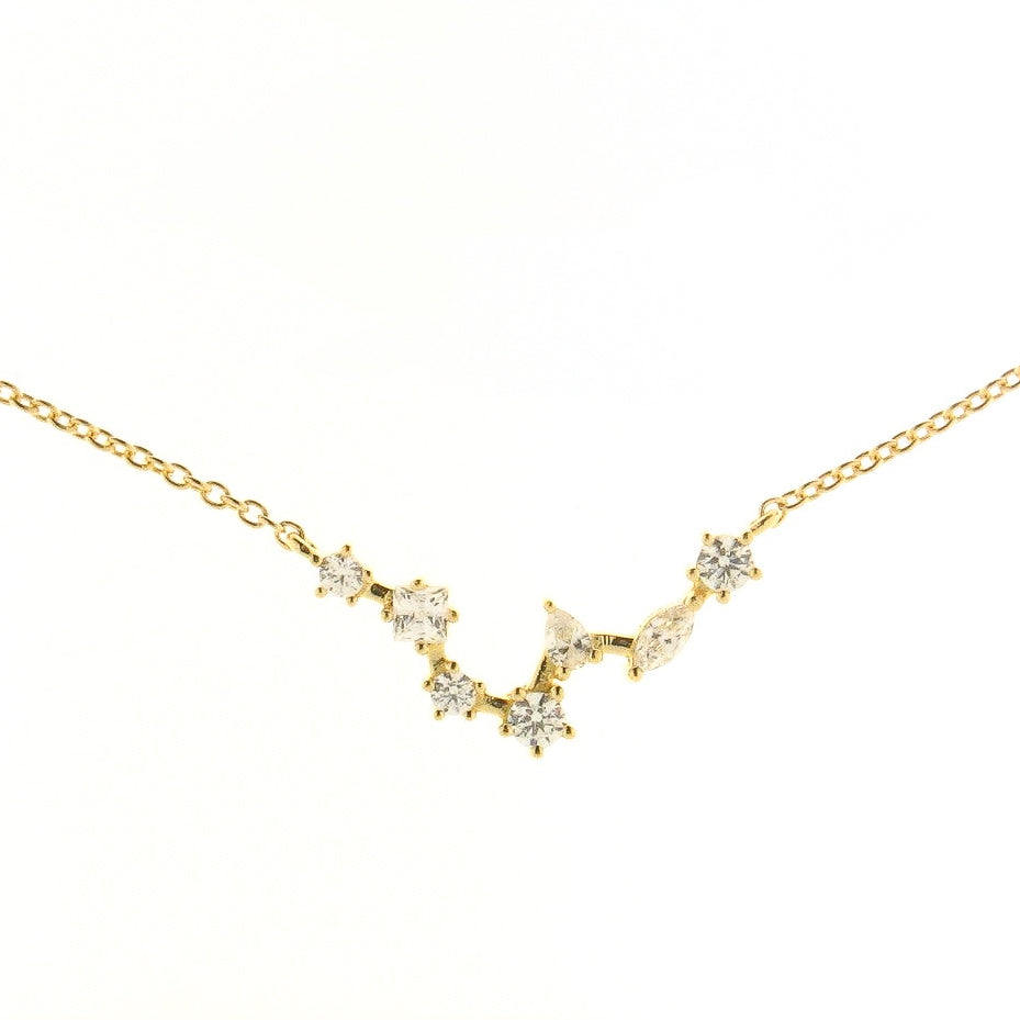 Diamonfire Zodiac Constellation Necklace