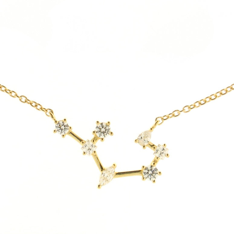 Diamonfire Zodiac Constellation Necklace