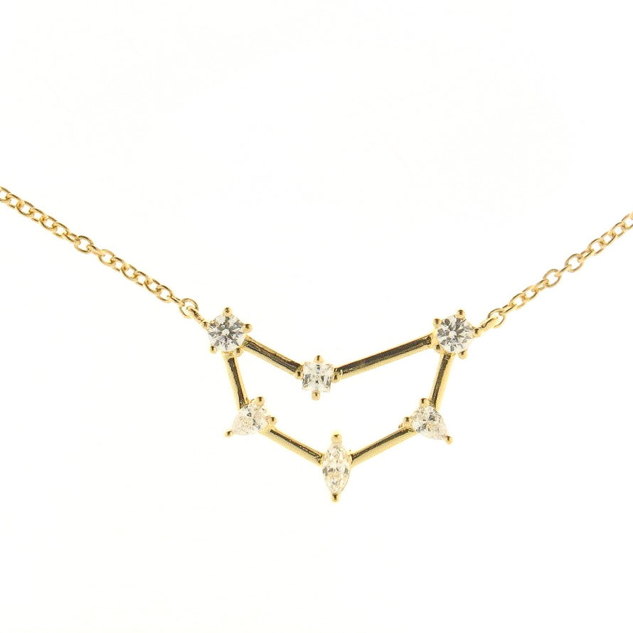 Diamonfire Zodiac Constellation Necklace
