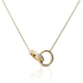 Diamonfire Interlinking Rings Necklace