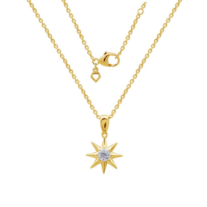 Diamonfire Starburst Necklace