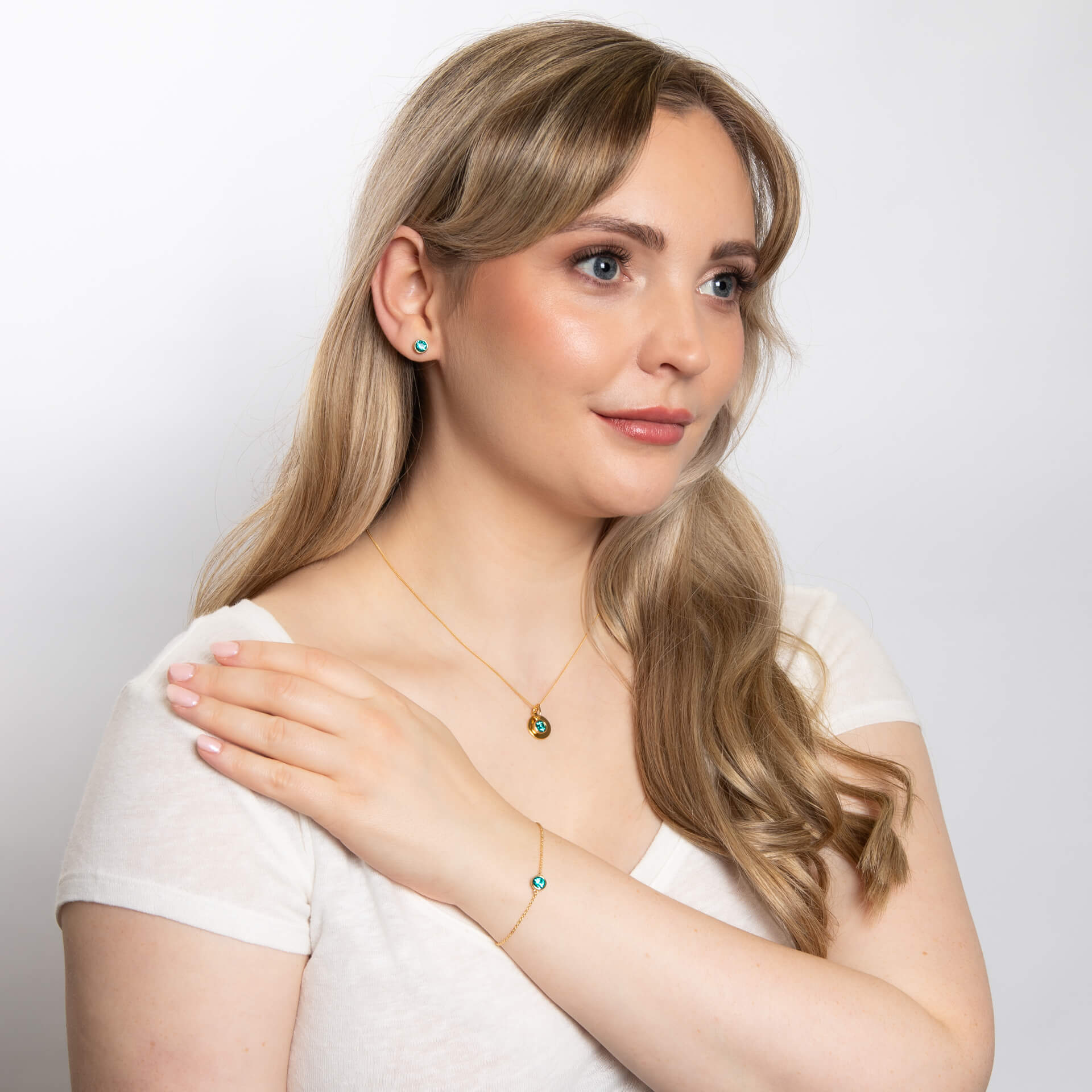 Crystal Birthstone Pendant