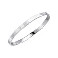 Beginnings Plain Hinged Bangle