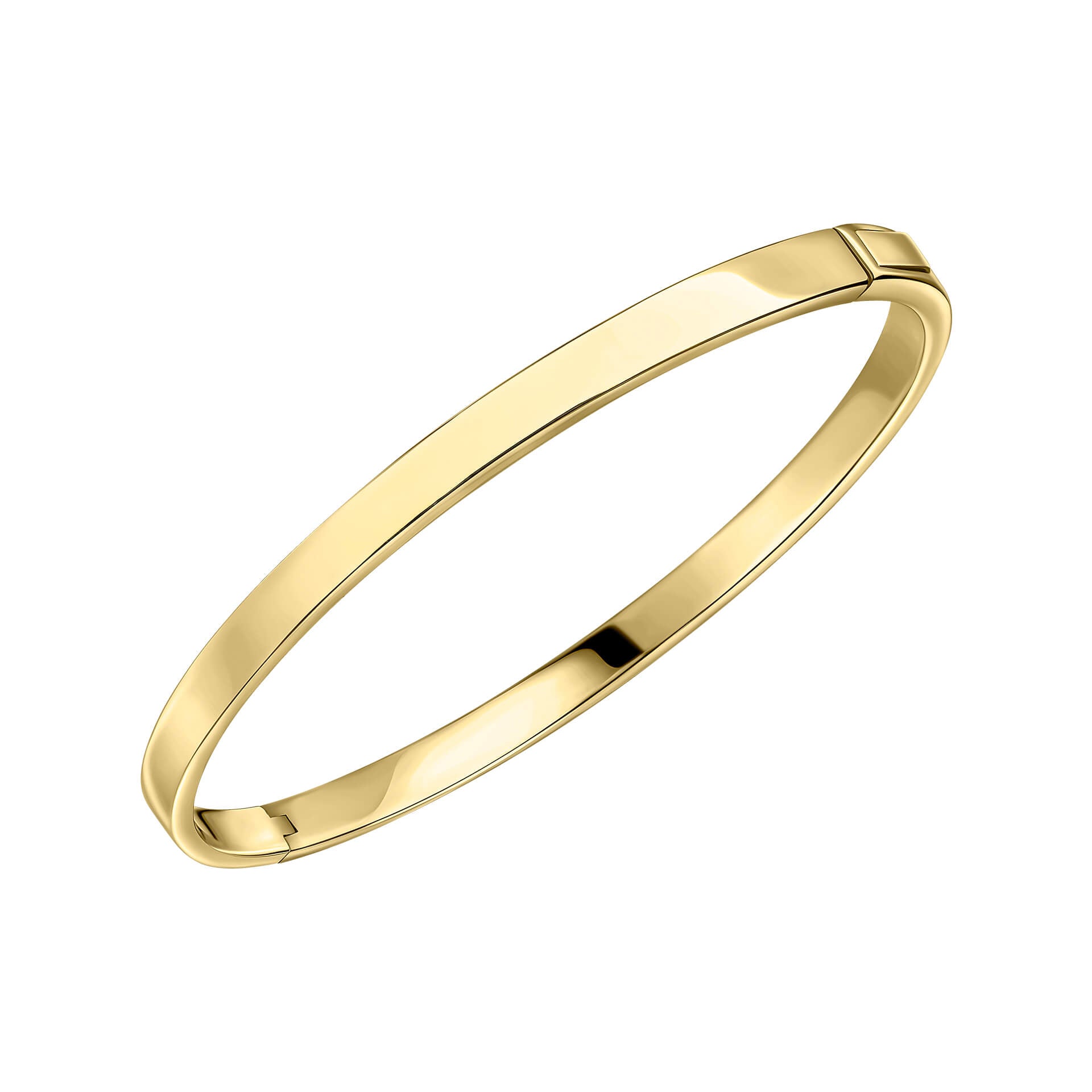 Beginnings Plain Hinged Bangle