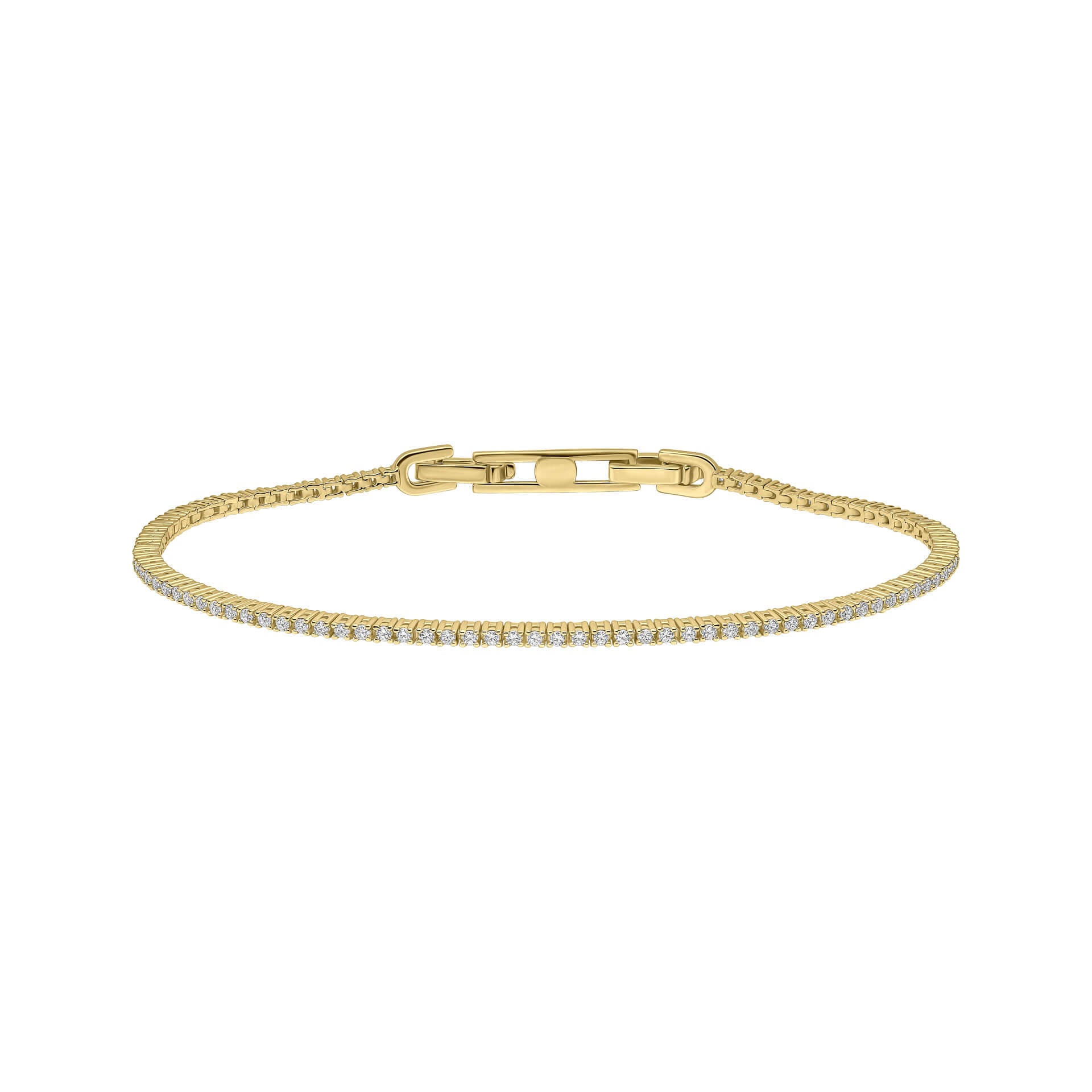 Diamonfire Round Cut Zirconia Tennis Bracelet