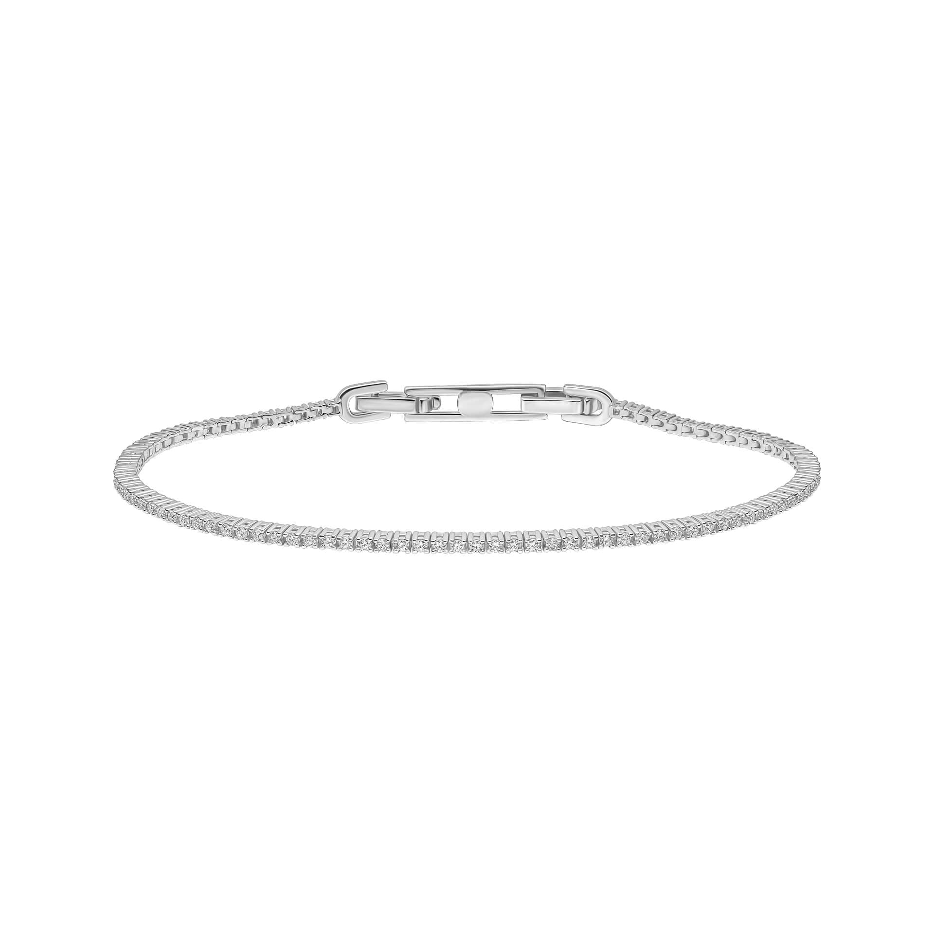 Diamonfire Round Cut Zirconia Tennis Bracelet