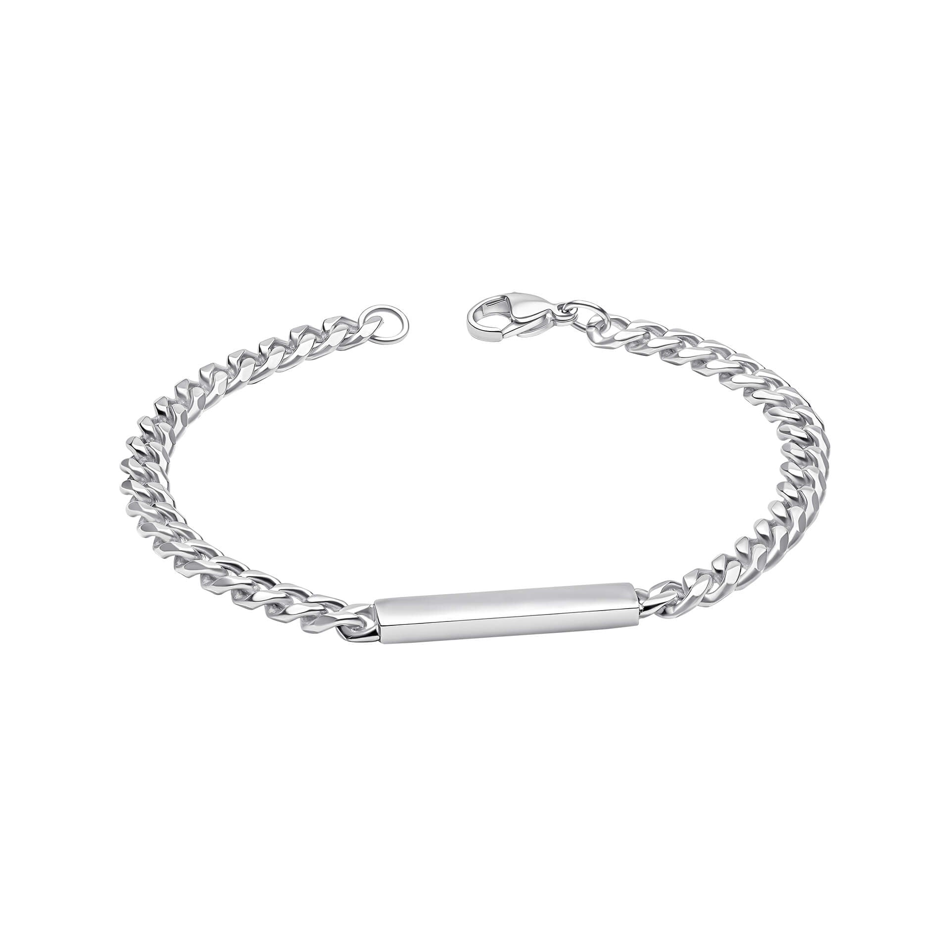 Fred Bennett Chain Bracelet with Engravable Bar