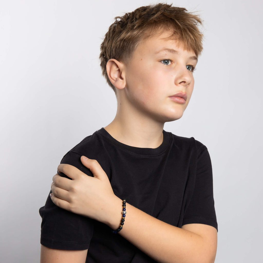 Fred Bennett Smaller Fit Lava Bead Bracelet