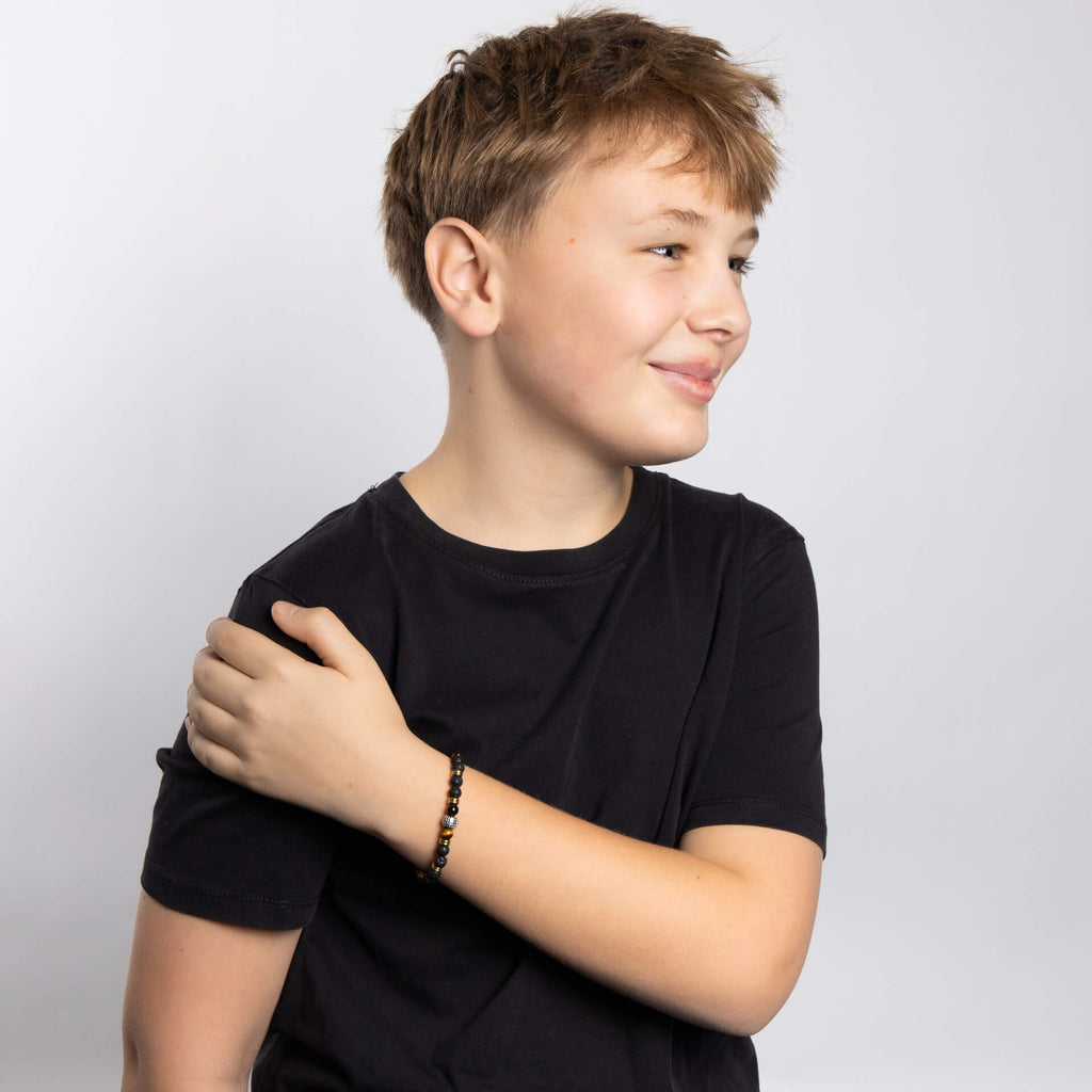 Fred Bennett Smaller Fit Lava Bead Bracelet