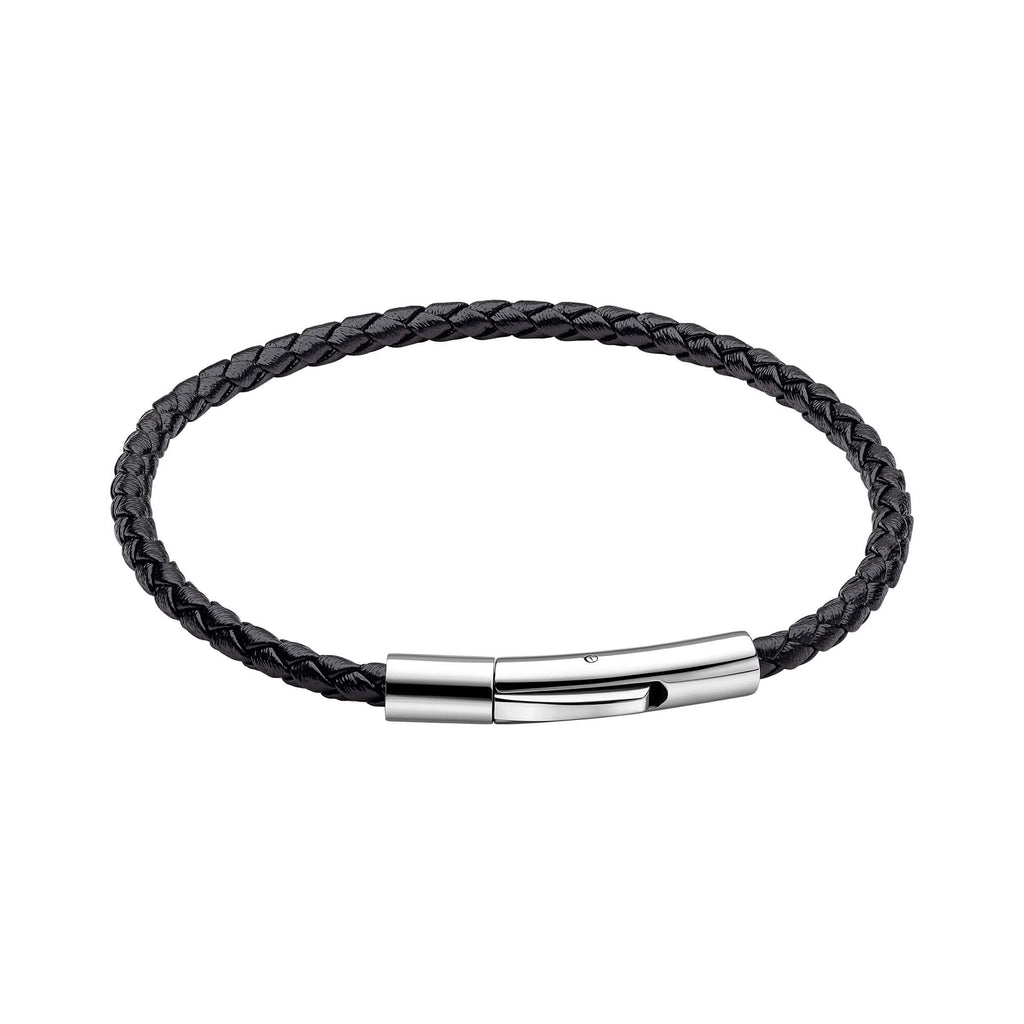 Fred Bennett Smaller Fit Leather Woven Leather Bracelet