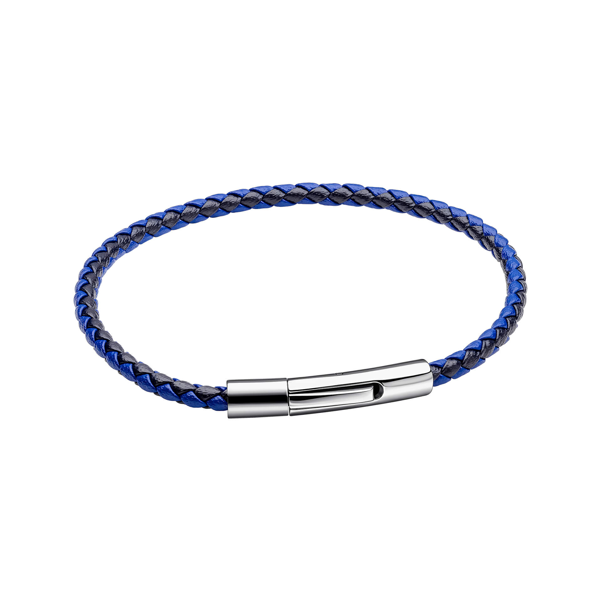 Fred Bennett Smaller Fit Leather Woven Leather Bracelet