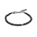 Fred Bennett Lava Stone Beaded Bracelet
