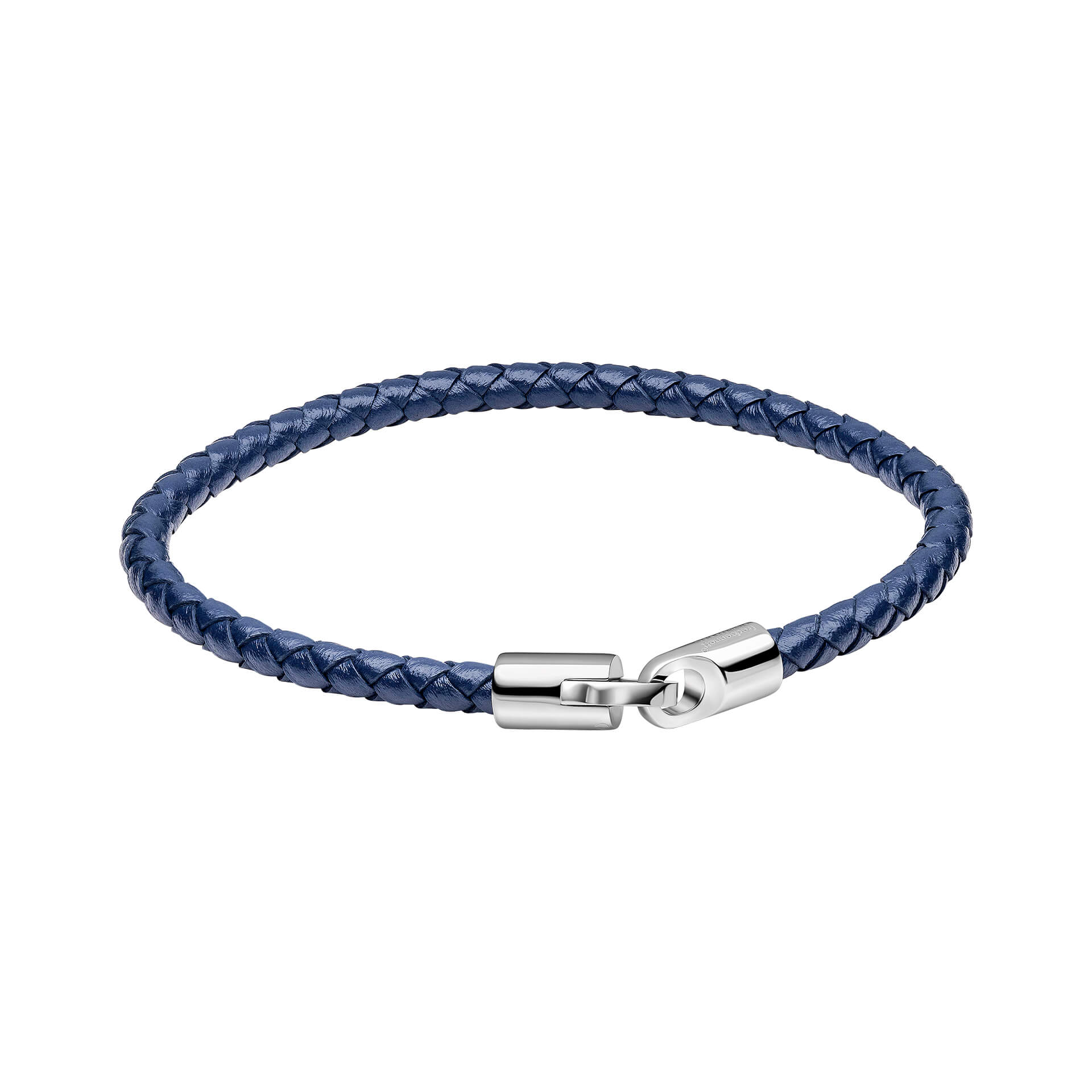 Fred Bennett Braided Leather and Hook Clasp Bracelet