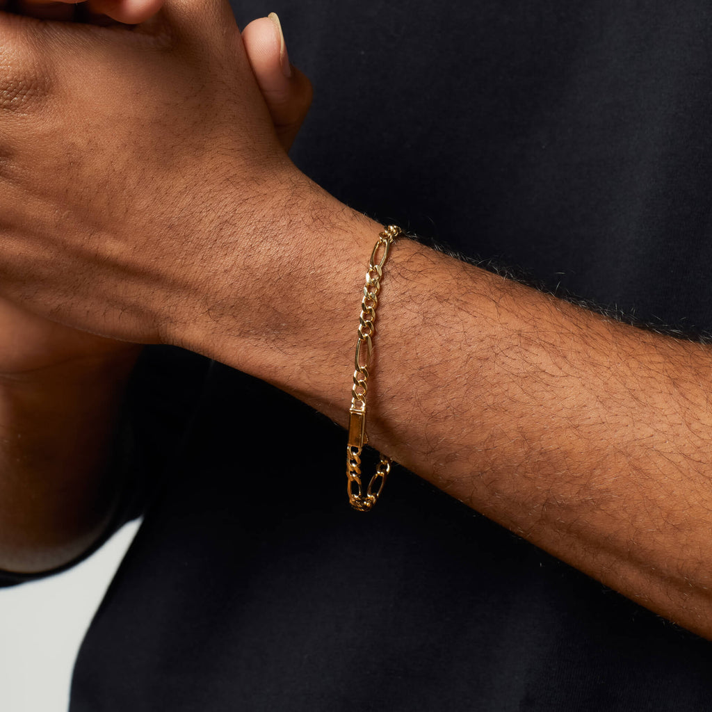 Fred Bennett Figaro Chain Bracelet with Box Lock Clasp