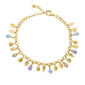 Laura Ashley Silver Everingham Meadow Briolette Charm Bracelet