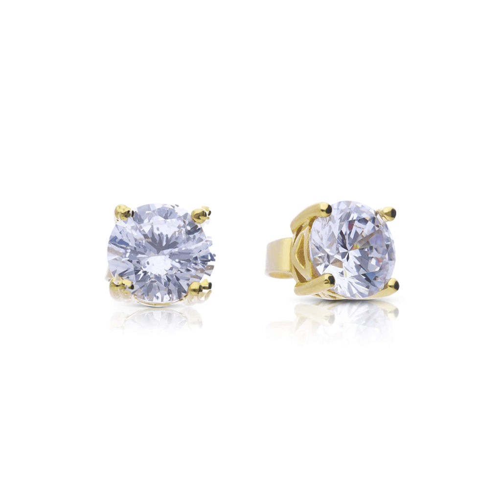 Diamonfire Four Claw Carat Stud Earrings