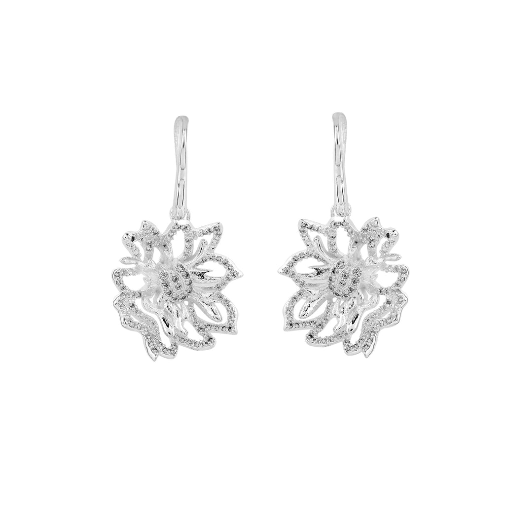 Laura Ashley Fashion Redford Vine Flower Earrings