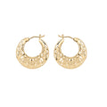 Laura Ashley Fashion Powley Lace Hoop Earrings